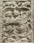 Panel 14:09 - Two men fighting, one with a stick behind his back